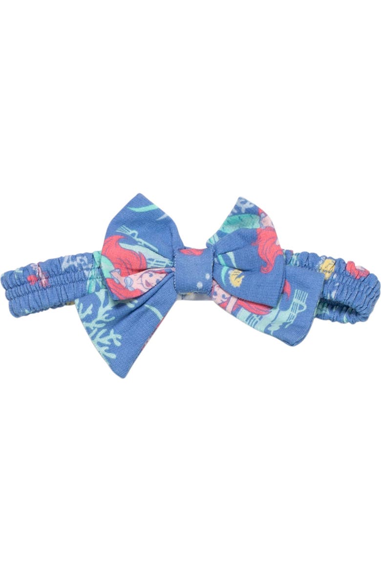 Princess Bodysuit And Shorts Set (baby), Alternate, color, Ariel Flounder Blue