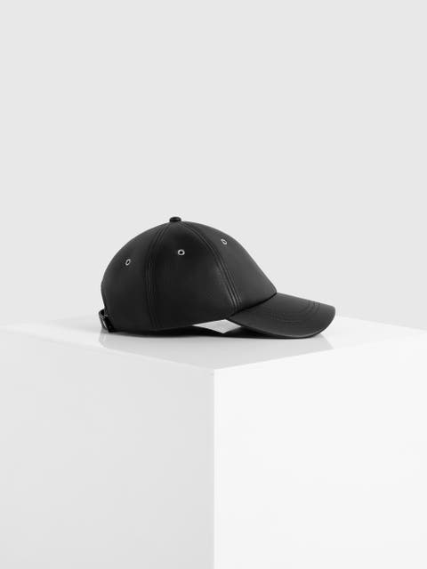 Lou Leather Cap