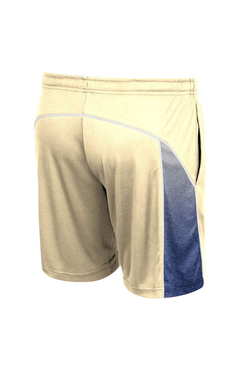 COLOSSEUM Men's Colosseum Gold Georgia Tech Yellow Jackets Laws of Physics Shorts, Alternate, color,