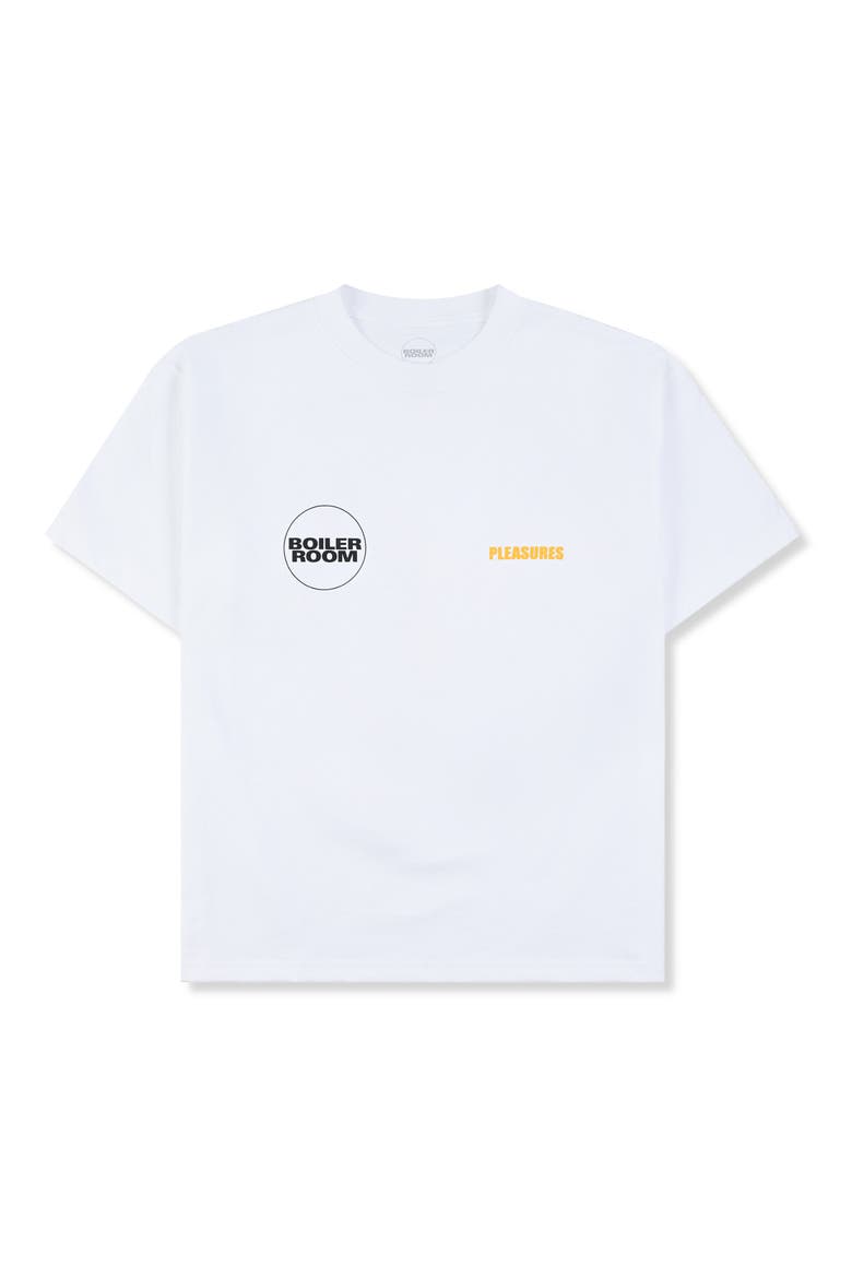 x Boiler Room Clownfish Oversize Graphic T-Shirt (Nordstrom Exclusive), Alternate, color, WHITE