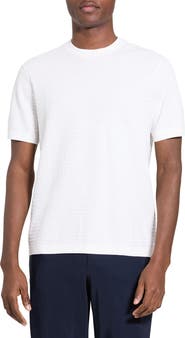 Theory Damian Tactile Crewneck T-Shirt