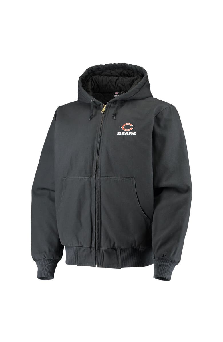 DUNBROOKE Men's Dunbrooke Navy Chicago Bears Dakota Cotton Canvas Hooded Jacket, Alternate, color, Navy