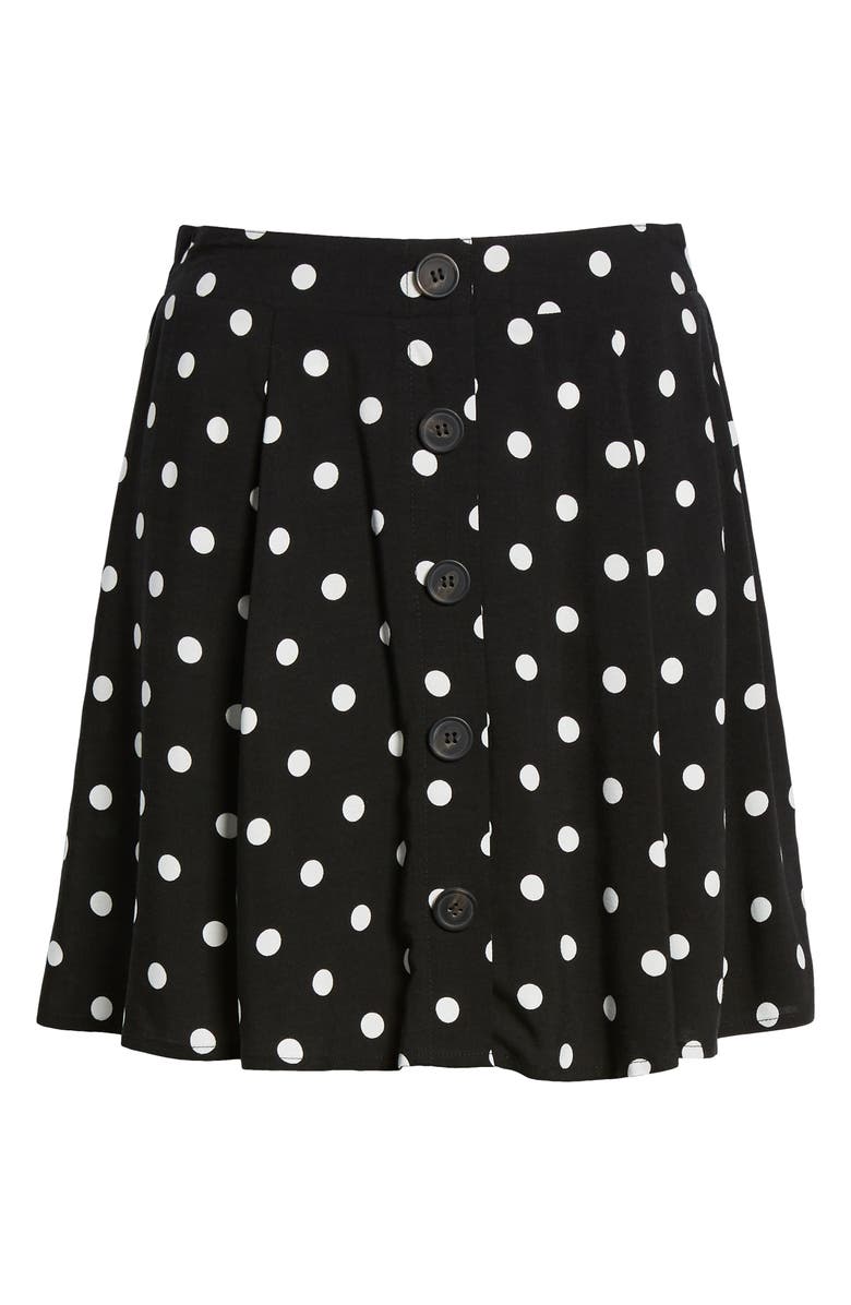 Love, Fire Button Front Skirt, Alternate, color, 