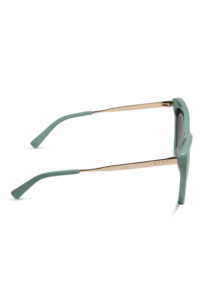 Becky II 56mm Cat Eye Sunglasses, Alternate, color, GREY GRADIENT