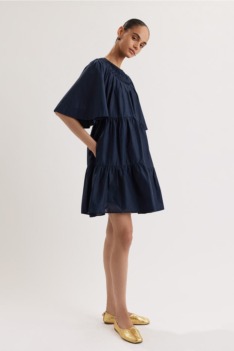 Rohilla Dress, Alternate, color, Navy