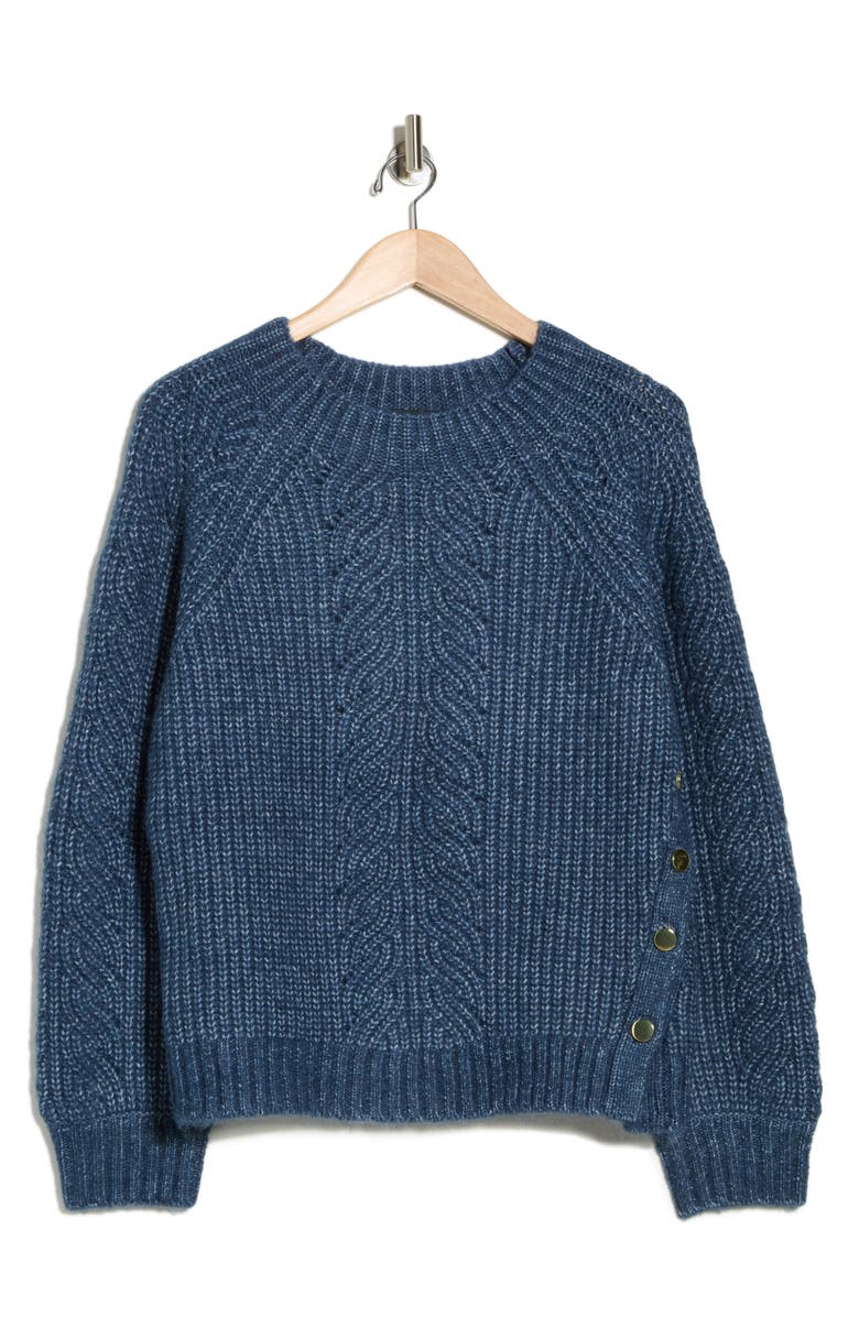 Love Token Gail Sweater, Alternate, color, Midnight