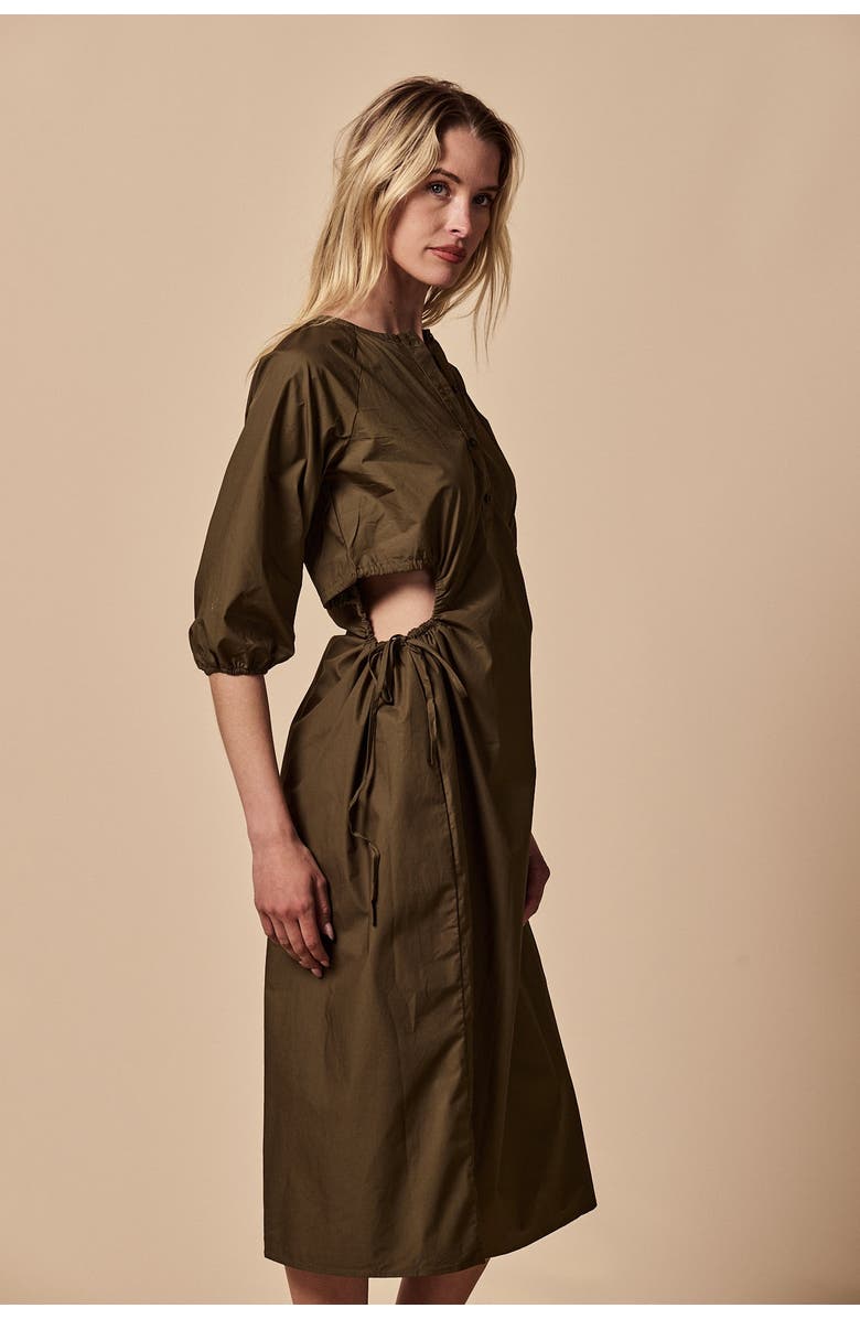 The Shirt The Athena Dress, Main, color, Olive