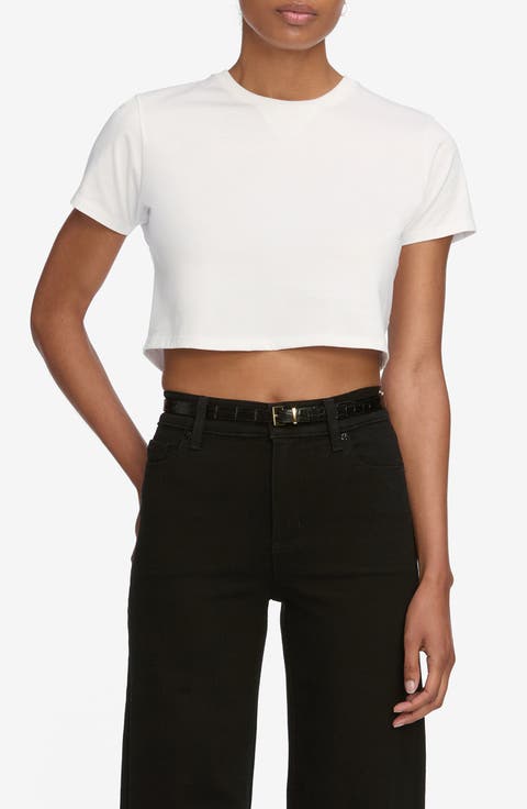 The Base Organic Cotton Crop T-Shirt