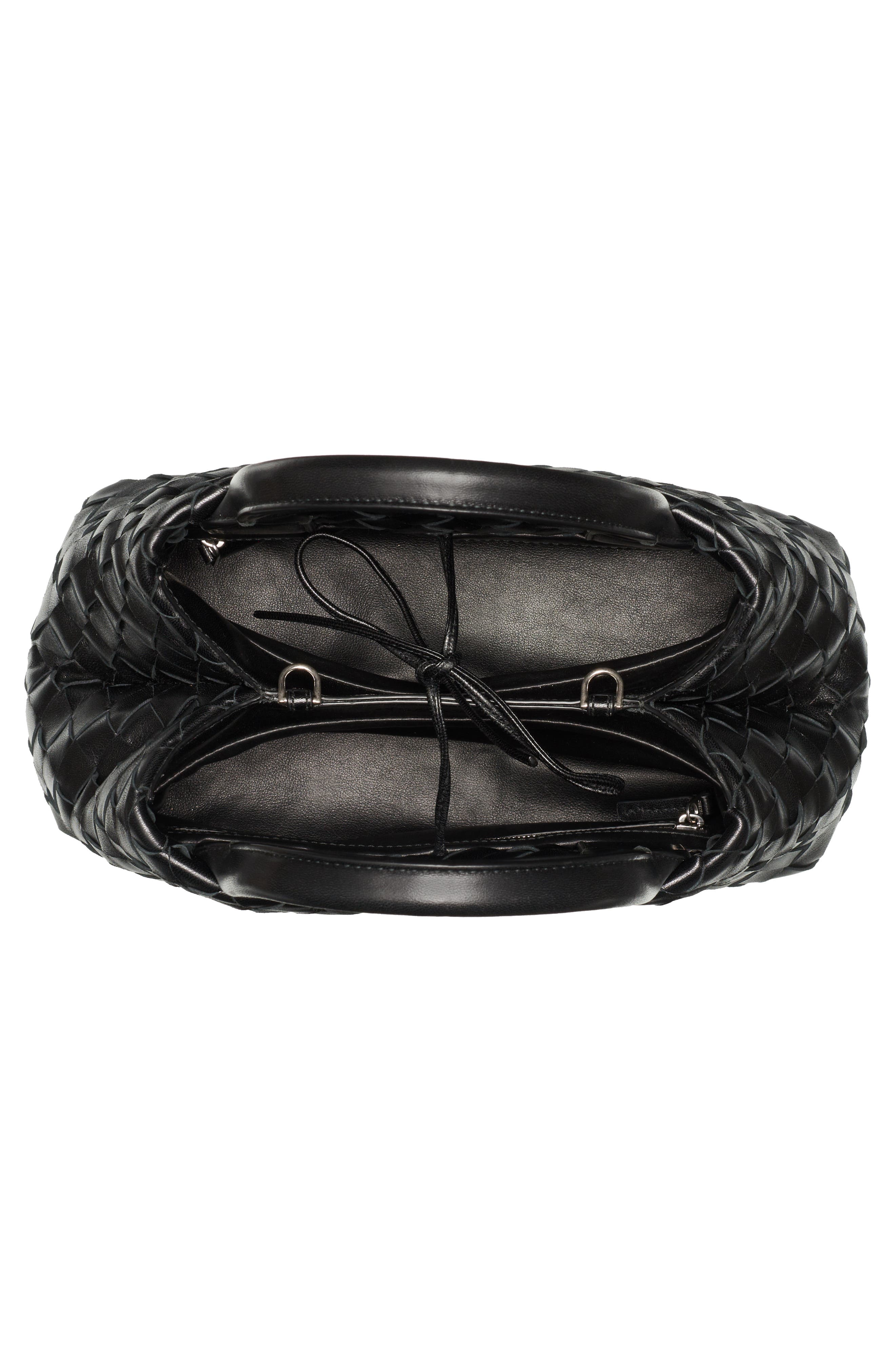 Bottega Veneta Mini Intrecciato Leather Double Handle Tote Bag, Alternate, color, 