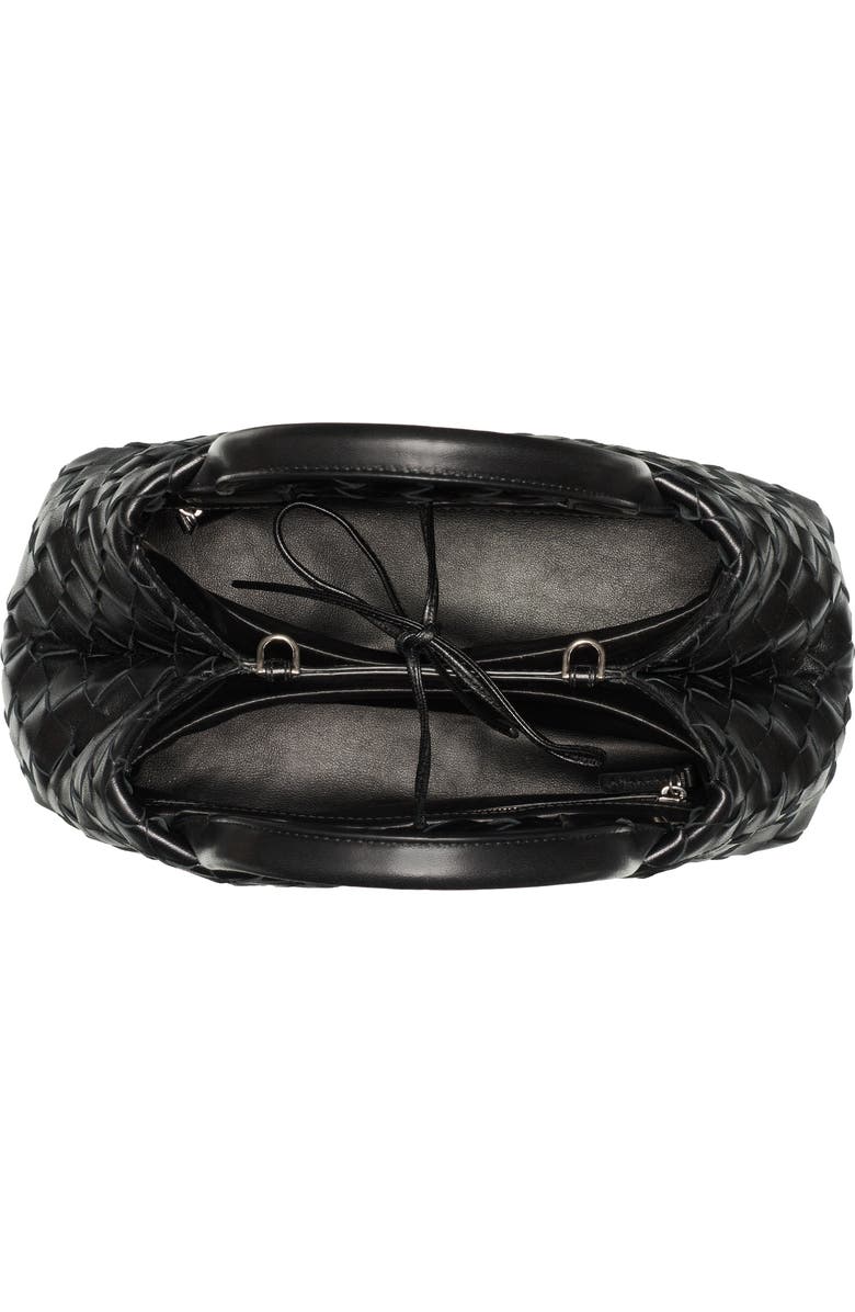 Bottega Veneta Mini Intrecciato Leather Double Handle Tote Bag, Alternate, color,