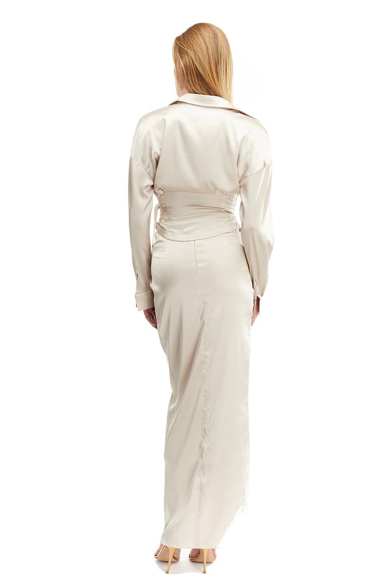 Chisa Skirt, Alternate, color, Champagne