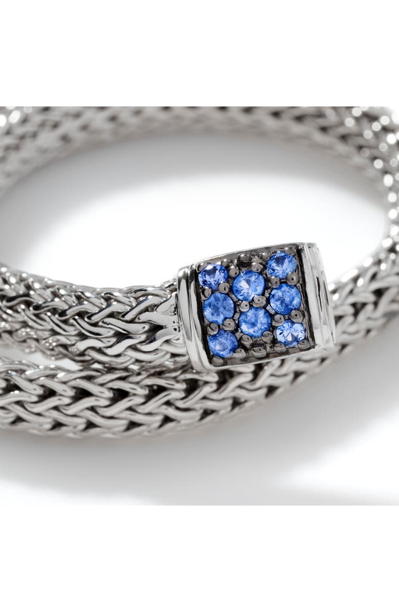 John Hardy Icon Bracelet, Sterling Silver, Pavé, 5mm, Alternate, color, 