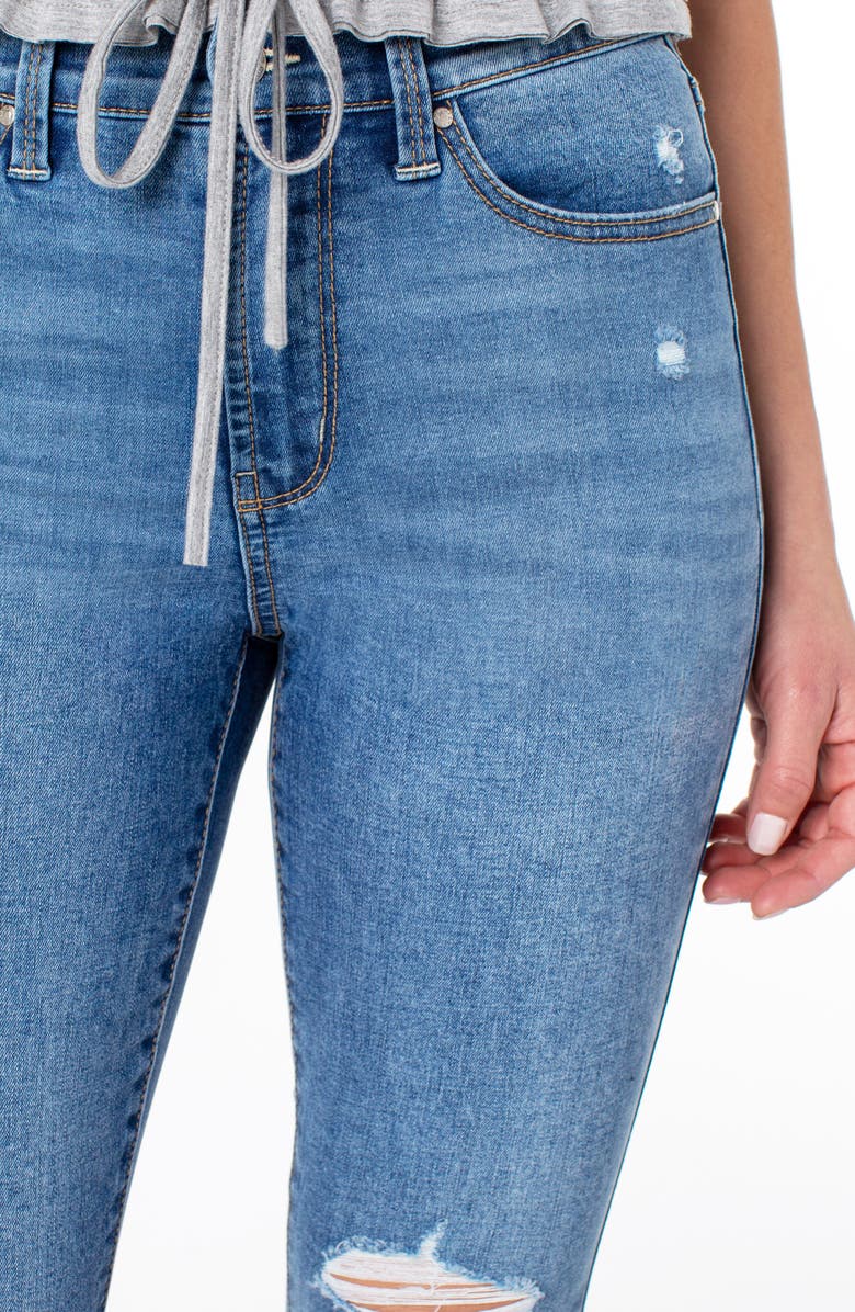 Rachel Roy High Rise 27 Ankle Skinny Jeans, Alternate, color,