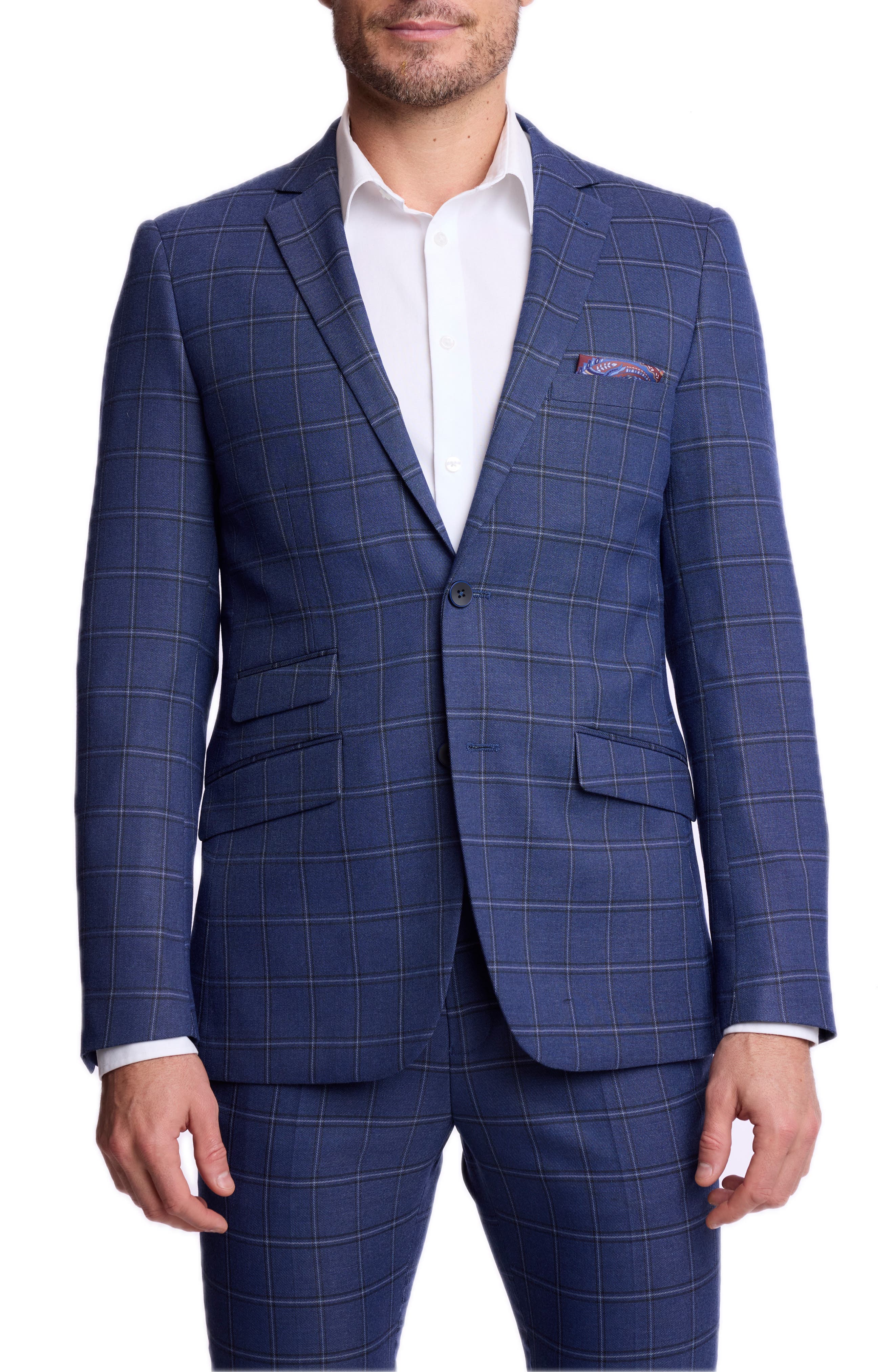 Dover Slim Fit Notch Lapel Suit Jacket