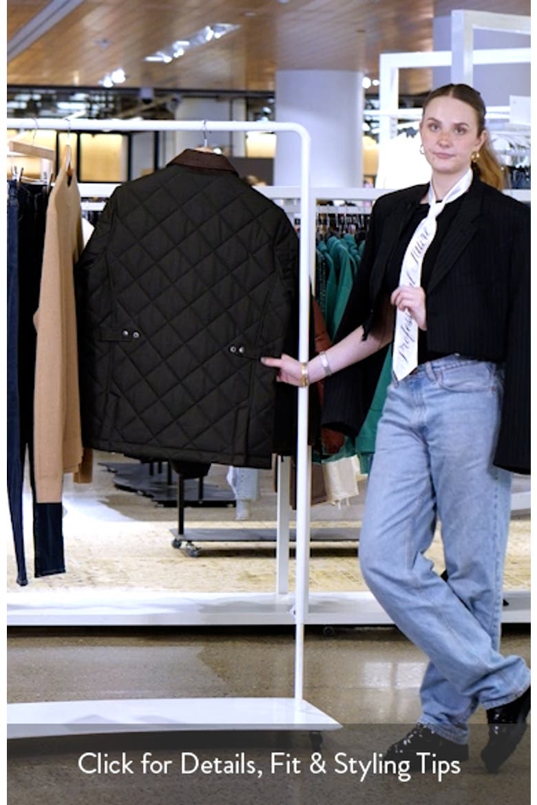 Erikson Water Resistant Quilted Riding Jacket video