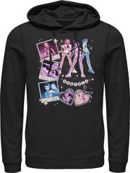 KPop Demon Hunters Men's KPop Demon Hunters Huntrix Cute Instant Film Portrait  Pull Over Hoodie