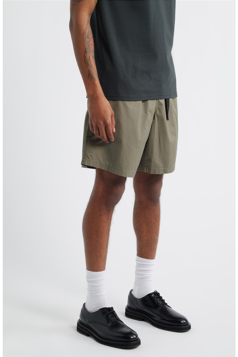 Easy Belted Trail Shorts, Alternate, color, SMOKEY OLIVE FADED WASH
