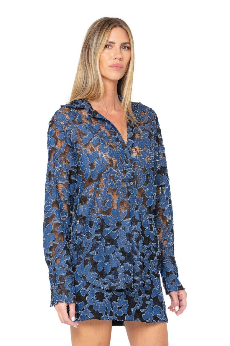 Beckett Shirt, Alternate, color, BLUE