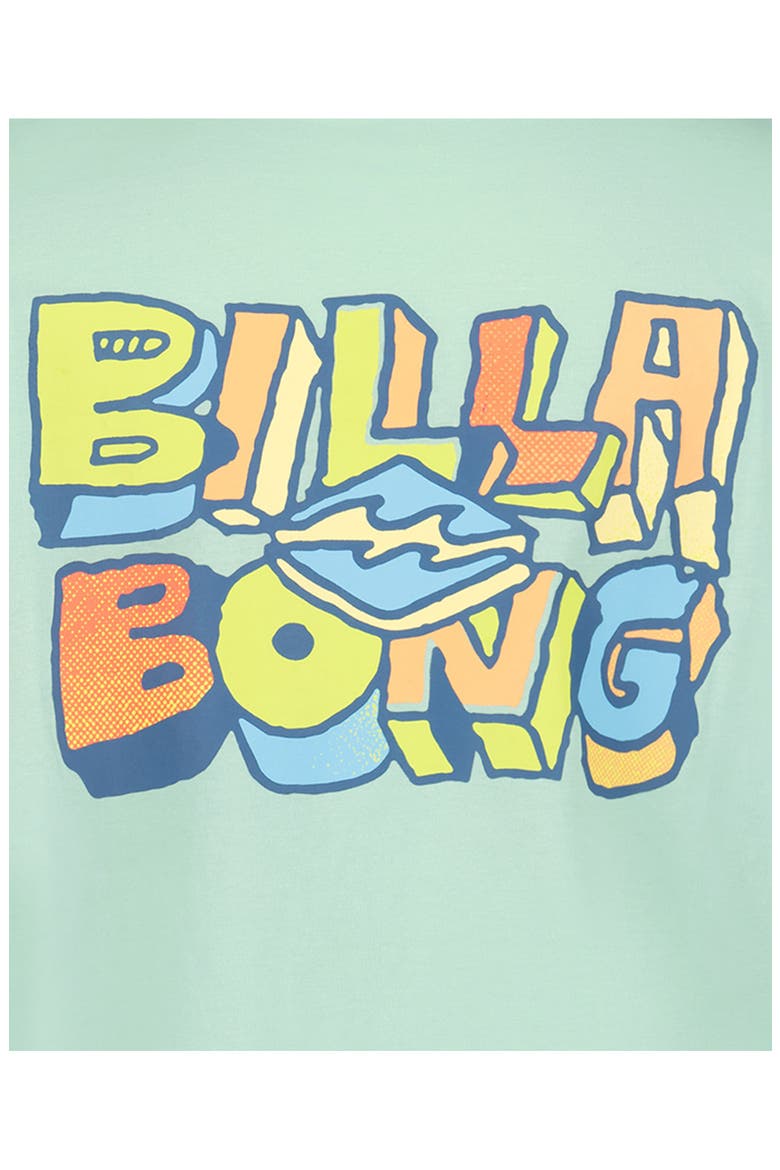 Kids' Wonky Cotton Graphic T-Shirt, Alternate, color, DUSTY GREEN