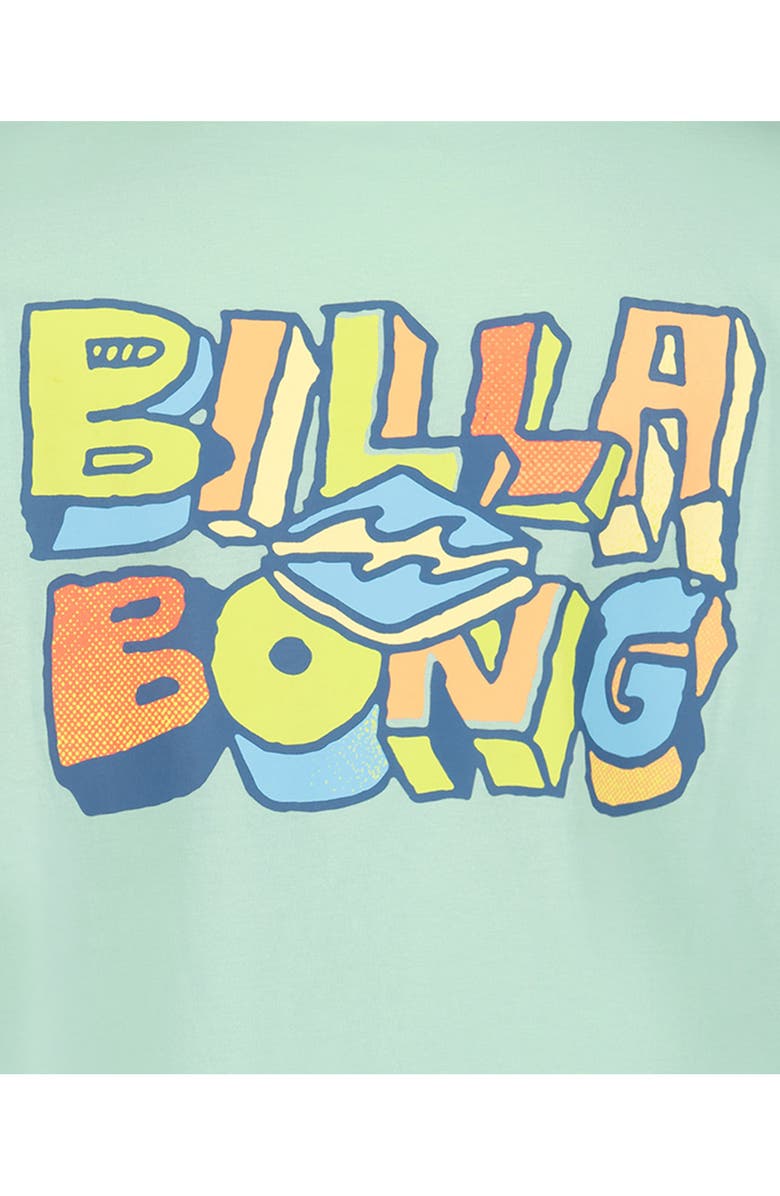 Billabong Kids' Wonky Cotton Graphic T-Shirt, Alternate, color, Dusty Green