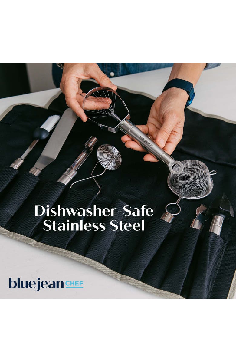 Blue Jean Chef 8-Piece Kitchen Tool and Gadget Set, Alternate, color, Silver