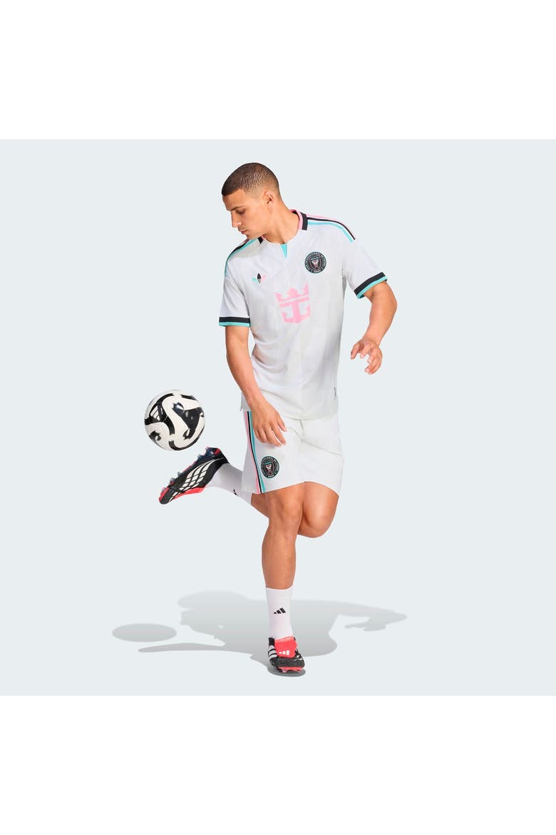 Men's adidas  White Inter Miami CF 2026 Third On-Field Authentic Shorts, Alternate, color, White