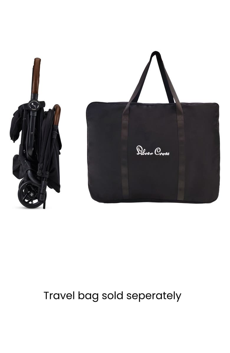 Silver Cross Jet Double Compact Lightweight Travel Stroller, Alternate, color, Black