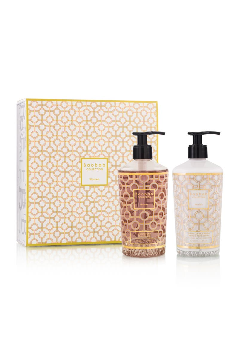 Baobab Collection Women Shower Gel & Lotion Gift Set, Main, color, 
