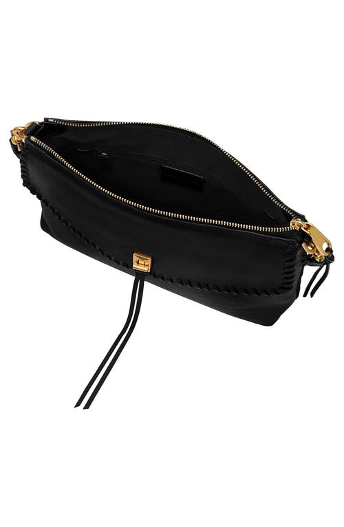 Rebecca Minkoff Darren Top Zip Leather Shoulder Bag