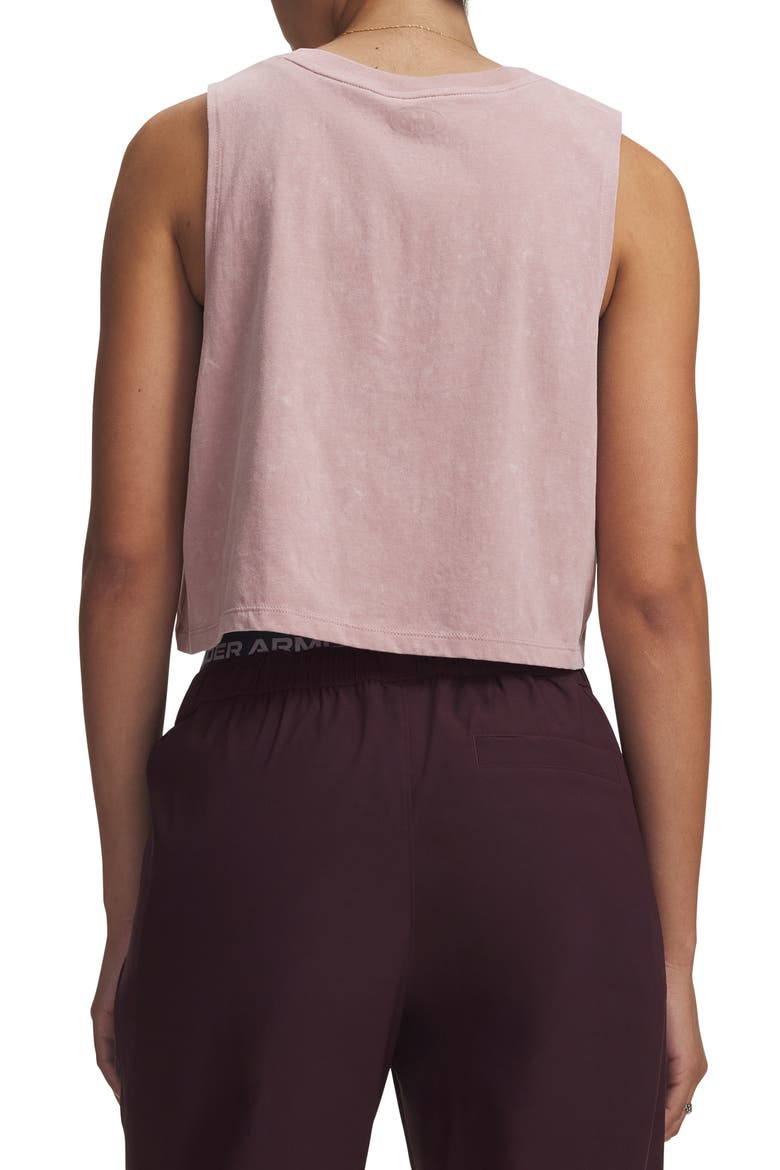 Branded Wash Crop Tank, Alternate, color, TOURMALINE PINK