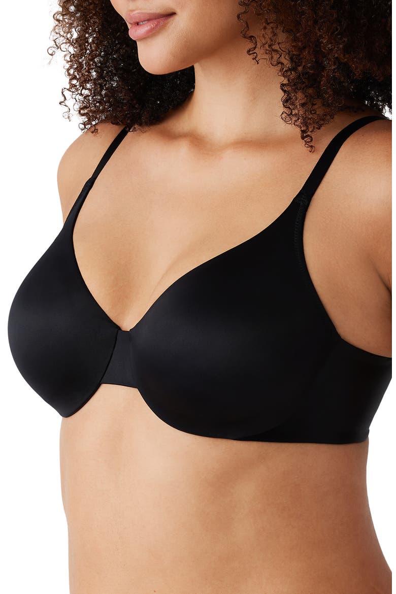 Inner Sheen Underwire Bra, Alternate, color, BLACK