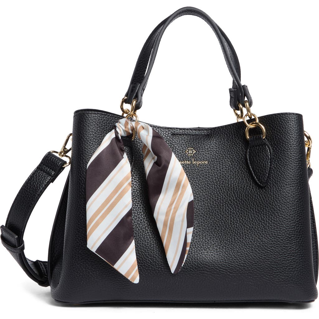 NANETTE LEPORE NANETTE LEPORE BELLAMY TRIPLE COMPARTMENT SATCHEL