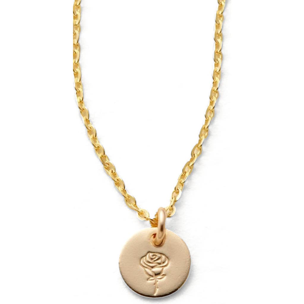 Made By Mary June Birth Flower Necklace