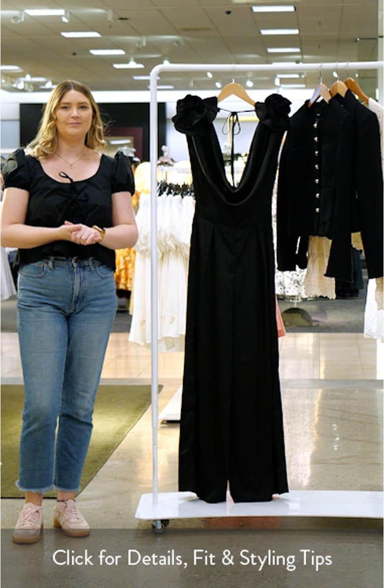 Larissa Wide Leg Jumpsuit, sales video thumbnail