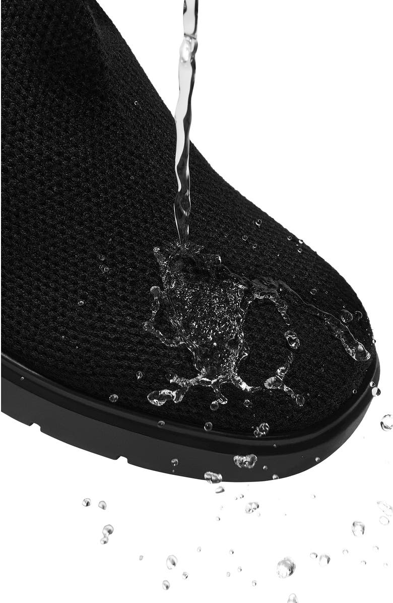 VIVAIA Fold-Over Square-Toe Knee-High Boots, Alternate, color, Black