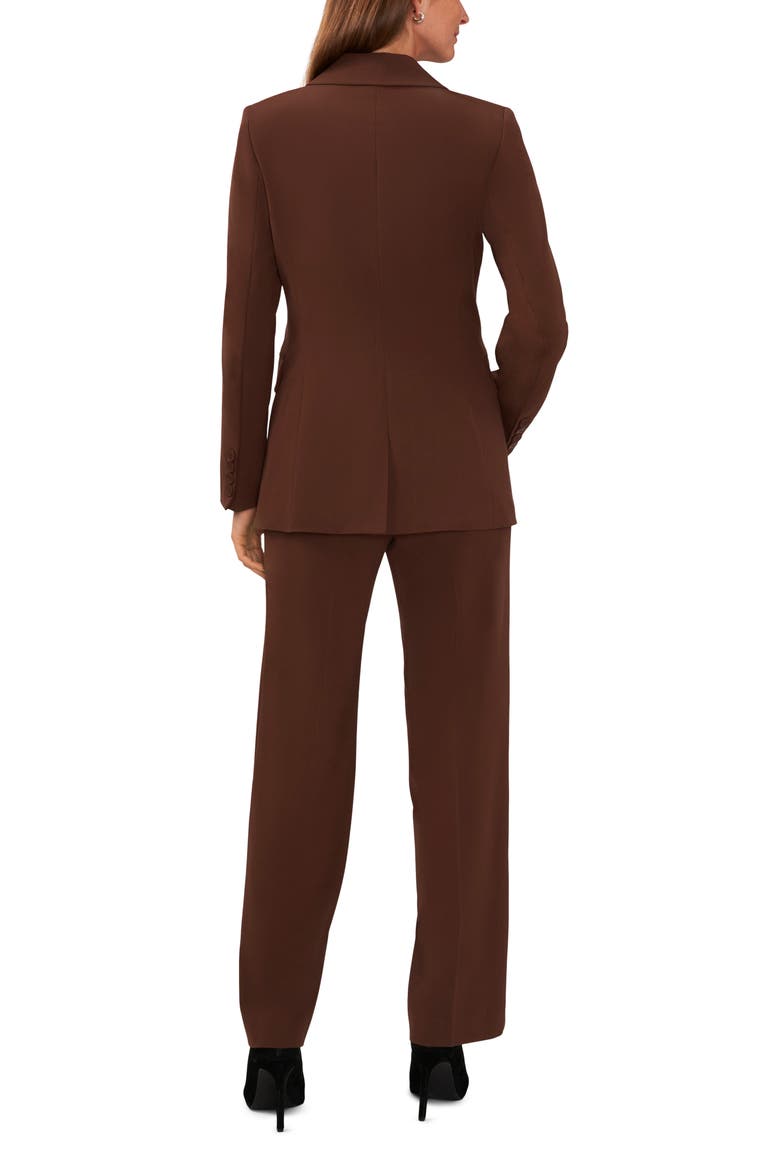 One-Button Blazer, Alternate, color, CHOCOLATE FONDANT
