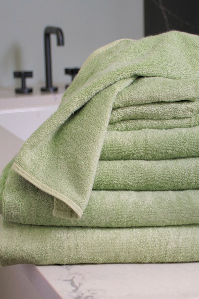 Luxury Viscose Odor & Mildew Resistant Towel Collection, 8pc Set, Alternate, color, Sage