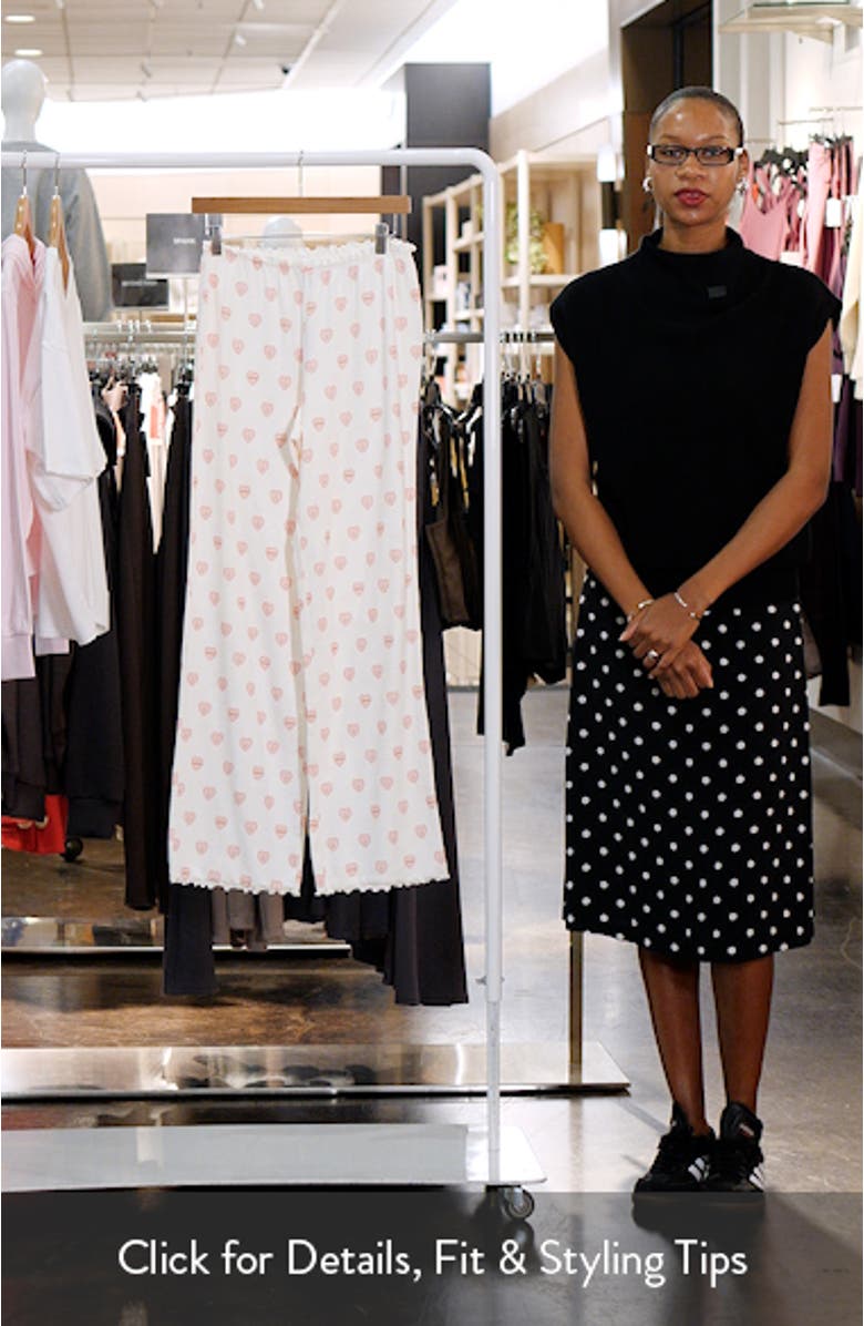 Straight Leg Pajama Pants, sales video thumbnail