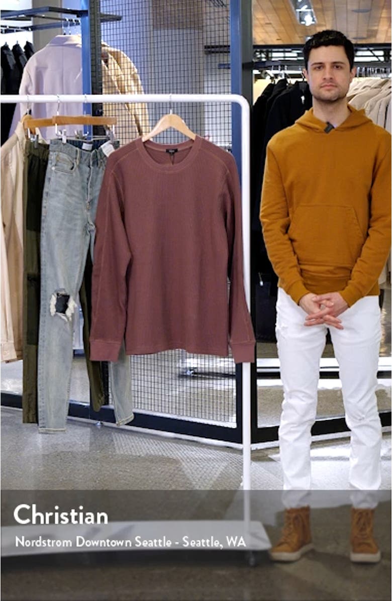 Wade Long Sleeve Thermal T-Shirt, sales video thumbnail