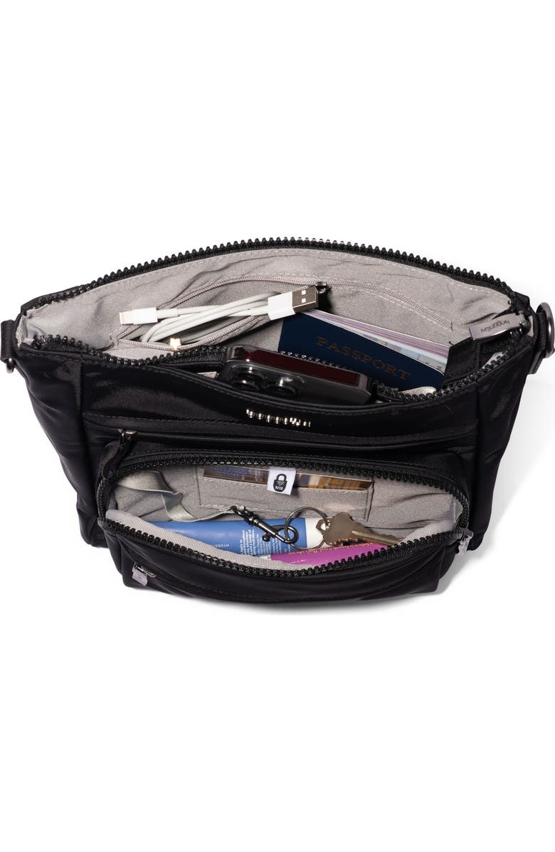 BAGGALLINI Nolita Convertible Crossbody, Alternate, color, Black Twill