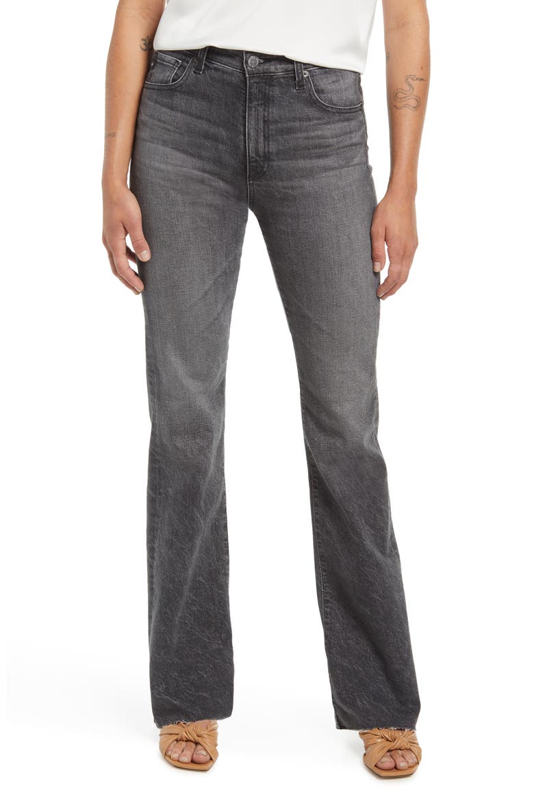 Alexxis High Waist Bootcut Jeans, Main, color, ROADWAY