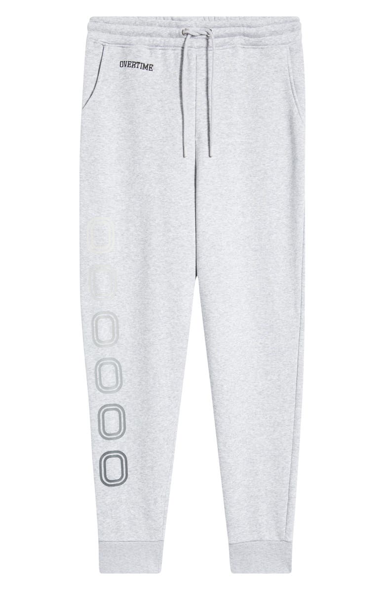 OVERTIME Classic Logo Drawstring Joggers, Alternate, color, Grey