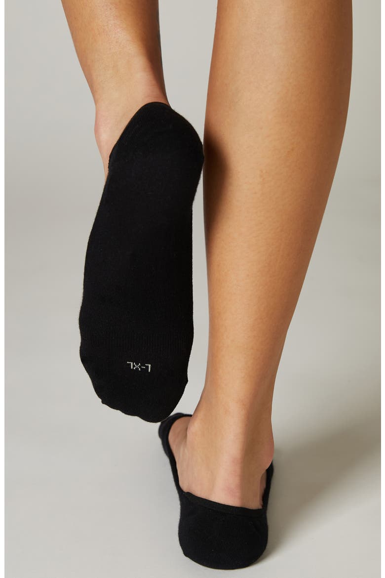 Assorted 3-Pack Cotton Blend No-Show Socks, Alternate, color, BLACK