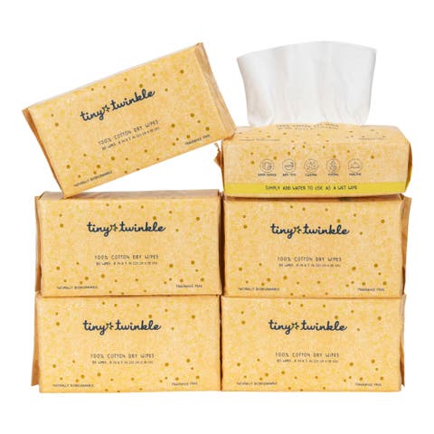 100% Cotton Baby Dry Wipes