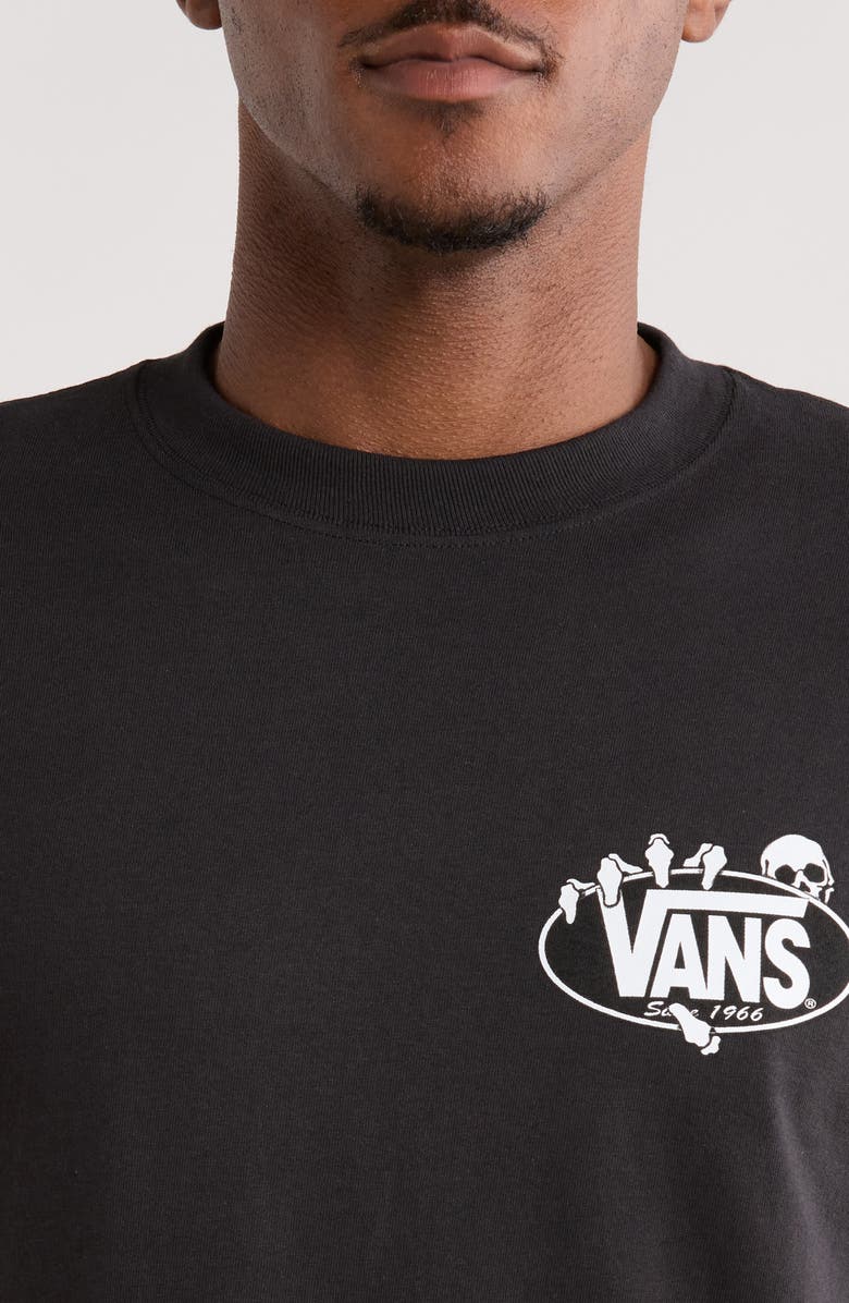 Vans Show Off Cotton Graphic T-Shirt, Alternate, color, Black