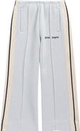 Palm Angels Kids' Lurex Track Wide Leg Pants