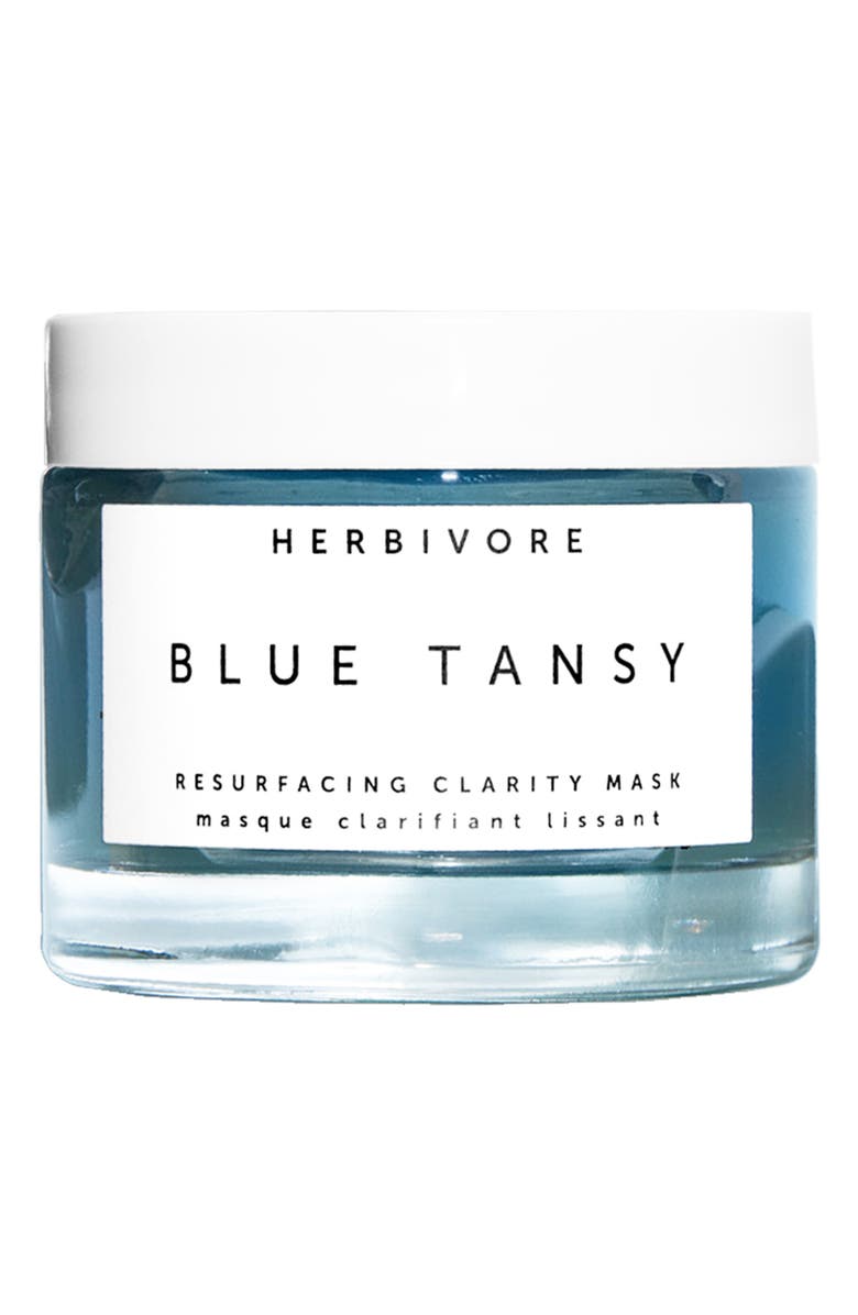 Herbivore Botanicals Blue Tansy BHA + Enzyme Pore Refining Mask, Main, color,