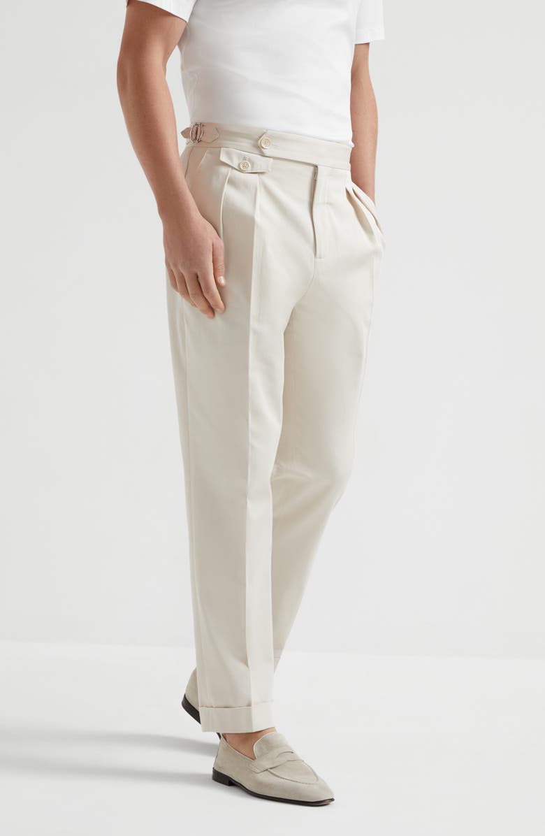 Brunello Cucinelli Tailor fit trousers, Alternate, color, 