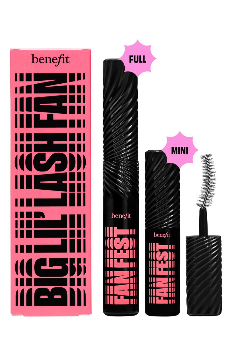 Benefit Cosmetics Big Lil' Lash Fan Mascara Set $43 Value, Main, color,