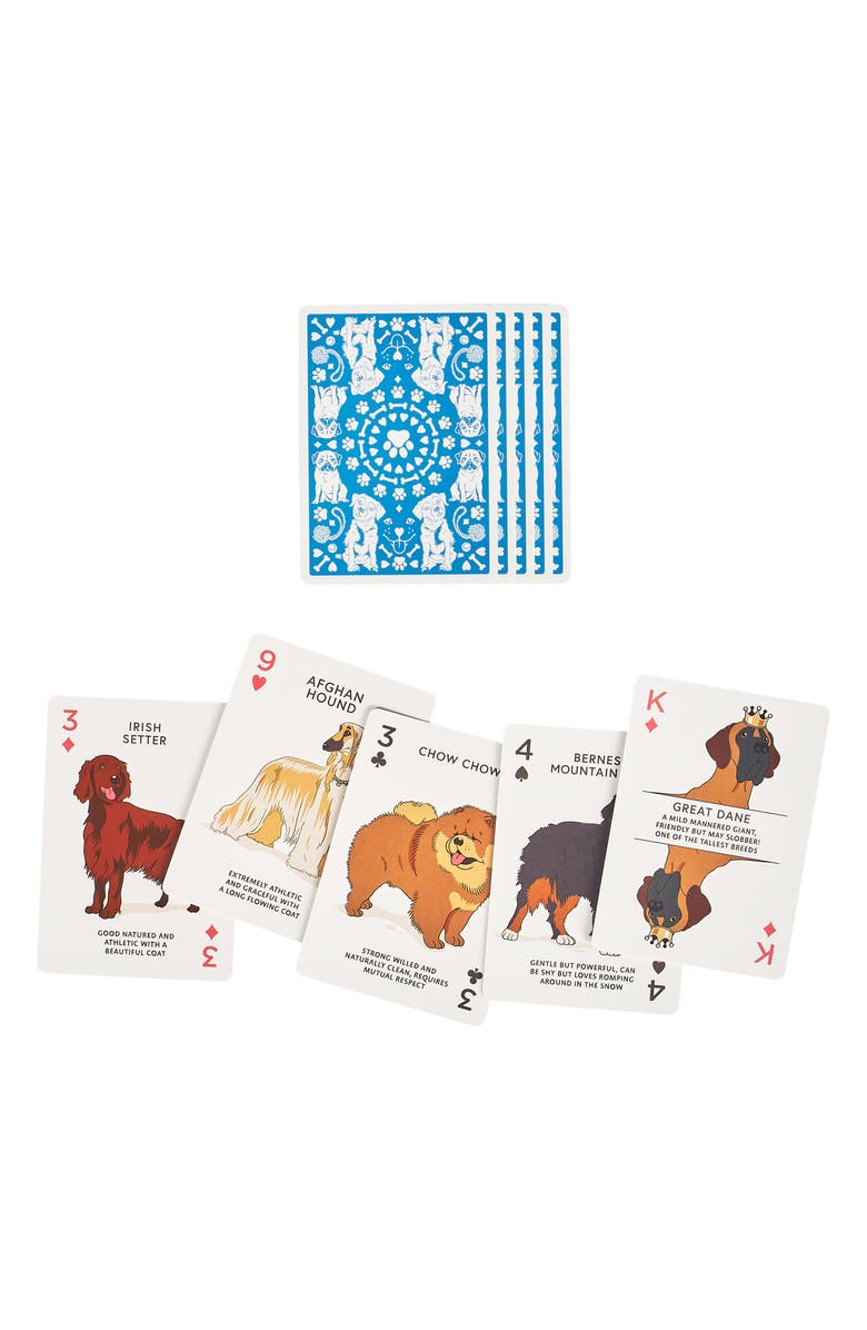 Chronicle Books Dog Lover's Playing Cards, Alternate, color,